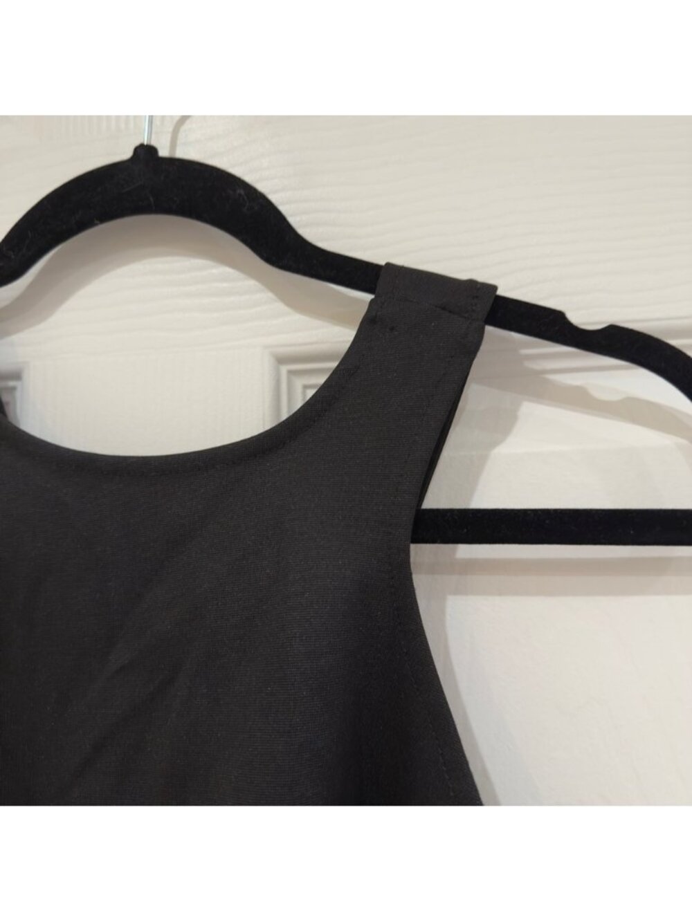 Black Crop Top - Picture 3 of 6